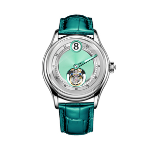 Orologi Meccanici da Uomo con Tourbillon Volante e Funzione Jump Hour, Luminosi e Impermeabili, Nuovo Design OEM/ODM - Product Image 4