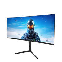 Moniteur incurvé 49 pouces ultra-large 5K 1500R 5120*1440 240HZ, dalle VA, moniteur de jeu LCD, temps de réponse de 1 ms, 100% SRGB, luminosité de 300 cd/m²