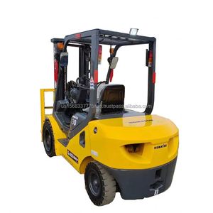 Komatsu 30 Used Diesel Forklift 3 Tons 4.5 Meters 3 Masts <b>Lifting</b> Machine Japan Komatsu Brand - Product Image 1