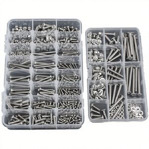 Juego de 177 piezas de tornillos de carenado de aleación de aluminio M6 M5, tornillos y tuercas para carrocería de motocicleta, sistema de medición métrico - Product Image 5