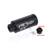 LAMBUL Simulateur de Lumière Tactique Automatique Spitfire Tracer II pour Fusil à Billes Lumineux dans le Noir pour 14mm CCW / 11mm