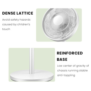 พัดลมตั้งพื้น 6 ใบพัด ดีไซน์ใหม่ 20 นิ้ว 5 30 24 โวลต์ Anico 14 นิ้ว - Product Image 3