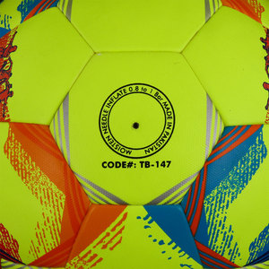 ลูกฟุตบอล SMX Soccer Max Pro OX-G-GK-001 คุณภาพสูง ปักโลโก้ได้ตามต้องการ ผลิตด้วยเทคนิค Thermal Bonded Hybrid  เย็บด้วยเครื่องจักร เหมาะสำหรับการแข่งขันสโมสร - Product Image 4