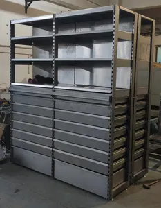 עוצב כבד החובה משולב היפרמרקט אחסון מגירת מורט מדפי וצובר ב אחסון ומחסן