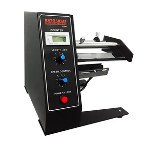 1150D semi automatic labeling machine automatic label applicator clear acetate label dispenser