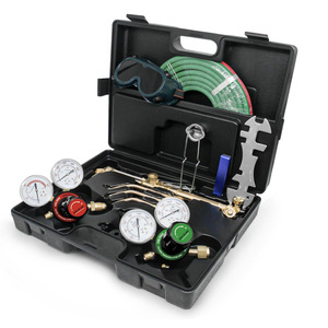 <b>Welding</b> Acetylene Oxygen Torch Set Regulator Cutting <b>Kit</b> - Product Image 1