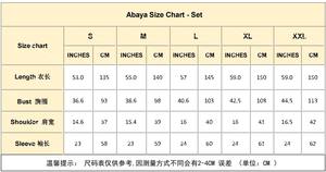 Nouveauté 2026 : Ensemble <span class=keywords><strong>2</strong></span> pièces de couleur unie, robe islamique modeste, longueur au sol, jilbab pour femmes pour le Ramadan - Product Image 2