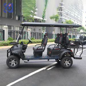Trại Tùy Chỉnh Nâng Xe Golf Điện Săn Bắn 72V 5KW Lithium Golf Buggy Off Road Golf Giỏ Hàng Xe Tay Ga - Product Image 3
