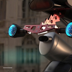 Support de plaque d'immatriculation Y-Bone adapté aux modèles BWS Jingshan, Niu N1S et Sok TS ; Support de plaque d'immatriculation arrière en alliage d'aluminium usiné CNC - Product Image 6