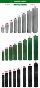 10x100 मिमी x1.8mm x31cmx30m चिकन बाड़ के लिए हार्डवेयर कपड़ा खरगोश स्टील बाड़ लगाने वाले खरगोश स्टील बाड़ लगाने वाले लोहे के तार जाल के बाद जस्ती - Product Image 4