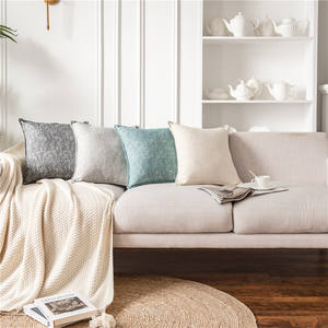 Funda Cojin Fundas De Cojines Housse De Coussin Cousin Housse De Coussin Tissé Moderne Chenille Housse De Coussin De Luxe - Product Image 1