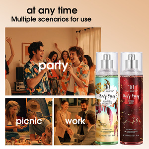 สเปรย์น้ำหอมกลิ่นกุหลาบสีสดใสสำหรับผู้หญิงน้ำหอมกลิ่นดอกไม้และผลไม้ - Product Image 3