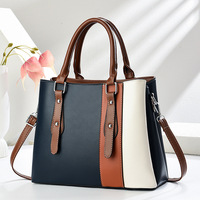 Sac à main pour femmes en cuir PU avec fermeture éclair, style tendance, pour le travail quotidien au bureau, sac de shopping personnalisé pour femmes