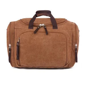 mens leather duffel bag Travel Tote Duffel Shoulder handbag Mens Weekender Bags