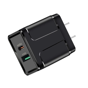 Adaptador de Corriente USB de 25 W, Cargador PD de 25 W + QC 3.0 para iPhone y Samsung, Carga Rápida USB Dual - Product Image 1