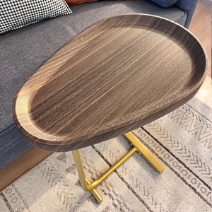 <span class=keywords><strong>VASAGLE</strong></span>-Table d'Appoint de Canapé Moderne Type C avec Cadre en Métal Doré, Mobilier de Salon KD, Facile à Assembler, Table Basse Antique - Product Image 5