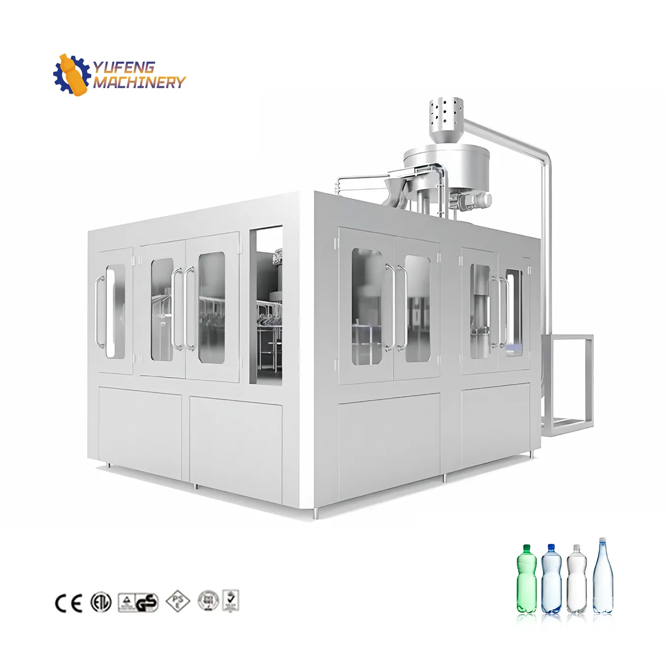 Good Price 12000BPH Drinking Mineral Water PET Plastic Bottle Filling Machine