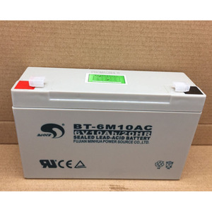 Batería de plomo-ácido sellada Sitek BT-6M10AC 6V 10Ah para coches infantiles y vehículos eléctricos - Product Image 1