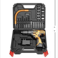 Kit combiné d'outils électriques 118 pièces, coffret rigide OEM, ensemble complet avec clés mixtes, kit d'outils de réparation automobile