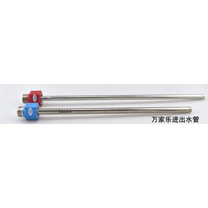 Tuyau d'entrée et de sortie universel pour chauffe-eau électrique, en acier inoxydable, résistant aux hautes températures, Dn15 - Product Image 1