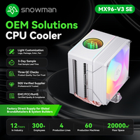 Refroidisseur ITX en Cuivre et Aluminium 92mm, 6 Caloducs, Garantie 2 Ans pour Chaînes de Magasins de Détail et Revendeurs, Certifié CE FCC RoHS, Vente en Gros, Contrôle Qualité