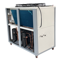 Refroidisseur à spirale commercial refroidi par air TC-10C TC-12C TC-15C(D) 10HP-15HP, unité de refroidissement d'eau modulaire pour système CVC