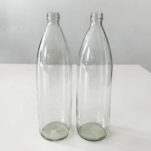 Botellas de <span class=keywords><strong>vidrio</strong></span> de jugo y <span class=keywords><strong>agua</strong></span> de manantial <span class=keywords><strong>mineral</strong></span> ligera de 1000ml con tapón de rosca ROPP - Product Image 3