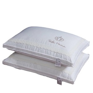 Oreillers de lit en coton super doux de classe A <span class=keywords><strong>anti</strong></span>-acariens antibactériens non collants non dégradables en dentelle pour mère - Product Image 6