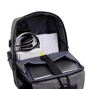 Sacs à dos d'école et de voyage Oxford personnalisés avec logo, imperméables, grande capacité, intelligents, avec port USB, antivol, pour ordinateur portable, unisexe, pour l'université - Product Image 6