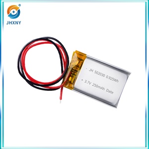 高品質3.7v 250mAh Pse日本ポリマー電池パック充電式<span class=keywords><strong>Lipo</strong></span>プリズマティックリチウムイオンポーチ電池552530 - Product Image 6