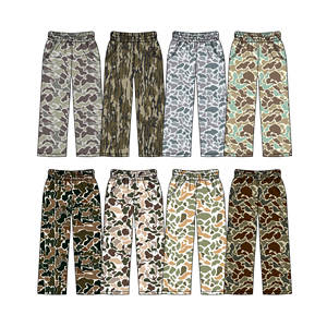 กางเกงลำลองลายพรางสำหรับผู้หญิง ระบายอากาศได้ดี ผลิตตามแบบ ODM ขายส่ง ชุดนอนดีไซน์ใหม่ ขายดี - Product Image 2