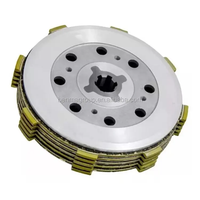 Piezas de Motor de Motocicleta, Placa de Embrague, Conjunto de Centro de Embrague, 125CC, XTZ125, CRYPTON 115, YBR125