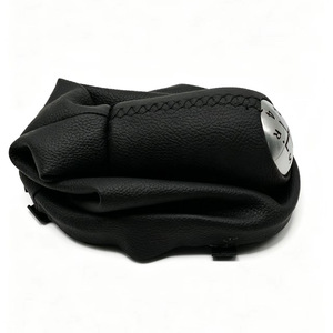 Poignée de levier de vitesse en cuir noir Chen Can pour Renault Clio III 2005-2009, boîte manuelle - Product Image 2