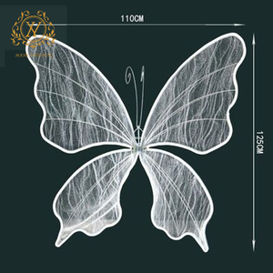 Led bướm đứng ánh sáng tiếp nhận đám cưới trang trí bướm đường dẫn ánh sáng cho tiệc cưới sân khấu lối đi trang trí - Product Image 5