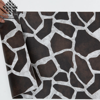 Vente directe usine – Sets de table décoratifs en cuir grainé animalier pour cuisine, dessous de plat en vinyle pour dîner, décoration d'hôtel