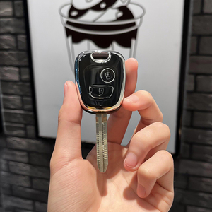 Convient <span class=keywords><strong>pour</strong></span> <span class=keywords><strong>Peugeot</strong></span> 206 <span class=keywords><strong>207</strong></span> 307 Boîte à clés à distance Porte-clés droit Original Dongfeng <span class=keywords><strong>Peugeot</strong></span> - Product Image 2