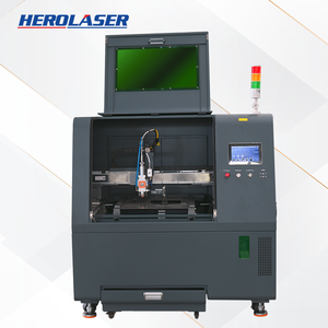 เครื่องตัดเลเซอร์โลหะเคลื่อนที่ Herolaser สำหรับร้านผลิตงานโลหะ เครื่องตัดไฟเบอร์เลเซอร์ 1500W พร้อมล้อ - Product Image 1