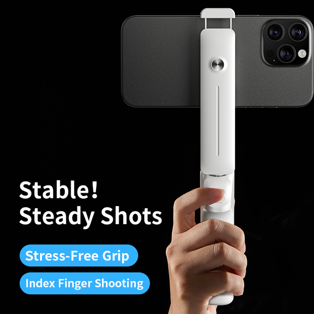 Cell Phone Vlogging Hand Phone Stabilizer Smartphone Holder Rig Mount Video Kit Portable Selfie Stick for iPhone Samsung