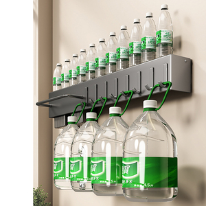 Wholesale Wholesale Household Organizer Rack Wall Mounted Knife Holder <b>Kitchen</b> <b>Storage</b> Shelving <b>Units</b> Tableware Shelf With Towel - Product Image 2