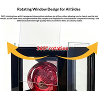 Testeur de film solaire isolant thermique pour voiture MoxB exclusif transfrontalier haute précision, boîtier monobloc tout métal rotatif à 360°