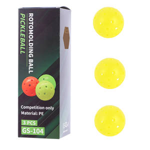 <span class=keywords><strong>Ball</strong></span> de pickleball professionnel de luxe pour compétition, en PE haute élasticité, 40 trous, emballage en boîte couleur - Product Image 1