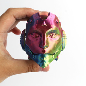 Llavero Mecánico de Calavera de Halloween OEM, Adorno con Diseño Impreso en 3D, Figuras Decorativas, Plástico Ecológico - Product Image 2