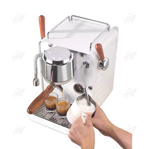Máquina de café de uso doméstico, <span class=keywords><strong>cafetera</strong></span> automática espresso, capuchino con bomba <span class=keywords><strong>italiana</strong></span> - Product Image 4