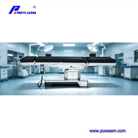Table d'opération orthopédique électro-hydraulique avec cadre de traction et table translucide pour radiographie à arceau en C