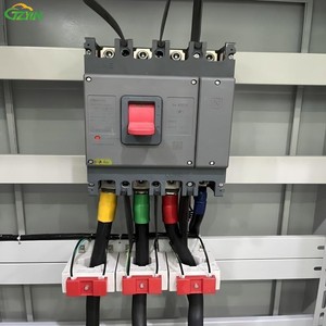 Complete Set 3 Phase Mccb <strong>Breaker</strong> Panel Electrical Power Supply Distribution <strong>Box</strong> 380v Electrical Panel Cabinet - Product Image 3