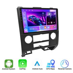 Écran tactile IPS HD Android pour voiture Rhythm 9, Carplay, BT, USB, <span class=keywords><strong>camping</strong></span>, extérieur, pour Ford Escape/Ford Kuga/Mazda Tribute 2007-2012 - Product Image 1