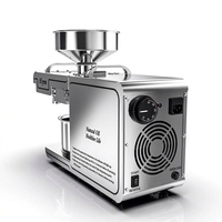 Presse à huile automatique 220V, neuve, pour usage domestique et commercial, graines de lin et arachides
