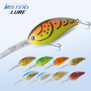Señuelo de Pesca MISTER LURE, 12 cm, 16.4 g, Señuelo Artificial Tipo Minnow, Señuelo de Natación con Anzuelo, Señuelo de Pesca de Agua Dulce, Señuelo de Plástico - Product Image 1