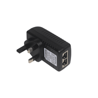 Injecteur PoE 48V Ethernet 802.3 Af Passif Classe 48V 24V Injecteur Réseau Adaptateur PoE