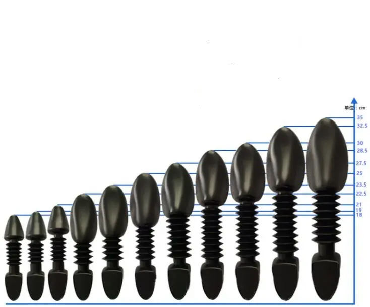 प्लास्टिक पुरुषों की महिलाओं के जूता पेड़ जूता स्ट्रेचर हल्के यात्रा समायोज्य आकार के लिए (काला)